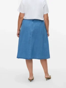 Jupe midi taille haute Vmcjolene