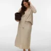 Jupe midi taille haute Vmcmymilo