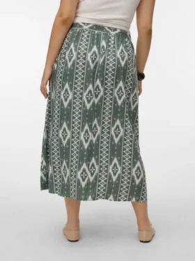 Jupe midi taille haute Vmcmymilo