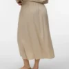 Jupe midi taille haute Vmcmymilo