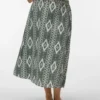 Jupe midi taille haute Vmcmymilo