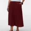 Jupe midi taille haute Vmcmymilo