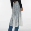 Jupe midi taille haute Vmharper