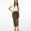 Jupe midi taille haute Vmkathy