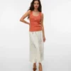 Jupe midi taille haute Vmlina