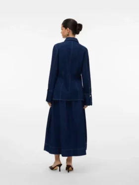 Jupe midi taille haute Vmmaiken