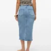 Jupe midi taille haute Vmnatalie