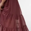 Jupe midi taille haute Vmrikke