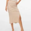 Jupe midi taille haute Vmsofia