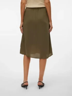 Jupe midi taille haute Vmsunny