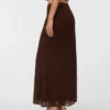 Jupe midi taille haute Vmtalula