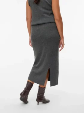Jupe midi taille mi-haute Vmcbrisa