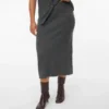 Jupe midi taille mi-haute Vmcbrisa