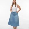 Jupe midi taille mi-haute Vmhilla