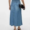 Jupe midi taille mi-haute Vmhilla