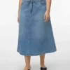 Jupe midi taille mi-haute Vmhilla