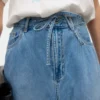 Jupe midi taille mi-haute Vmhilla