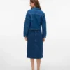 Jupe midi taille mi-haute Vmnatty