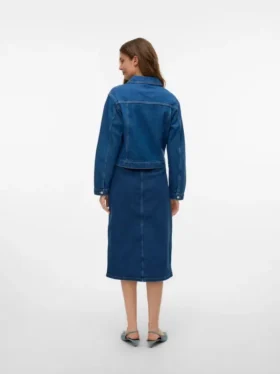 Jupe midi taille mi-haute Vmnatty