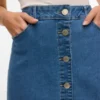 Jupe midi taille mi-haute Vmnatty