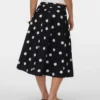Jupe midi à taille mi-haute Vmtora