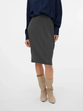 Jupe midi à taille mi-haute Vmtorino