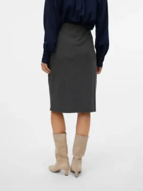 Jupe midi à taille mi-haute Vmtorino