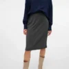 Jupe midi à taille mi-haute Vmtorino
