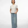 Jupe midi à taille mi-haute Vmwien