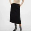 Jupe midi à taille normale Vmbabette