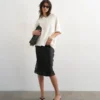 Jupe midi Tsnina