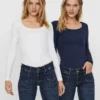 Lot de 2 chemises Vmmaxi