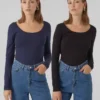 Lot de 2 chemises Vmmaxi