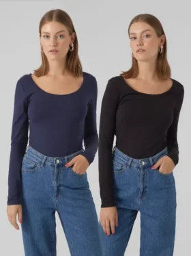 Lot de 2 chemises Vmmaxi