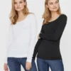 Lot de 2 chemises Vmmaxi