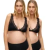 Lot de 2 soutiens-gorge d&rsquo;allaitement Mladia
