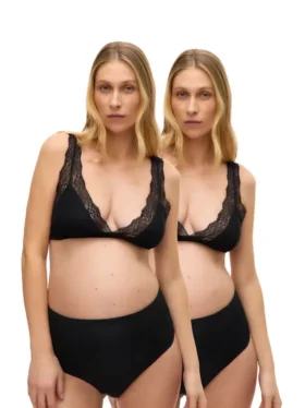 Lot de 2 soutiens-gorge d&rsquo;allaitement Mladia