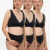 Lot de 3 soutiens-gorge d&rsquo;allaitement Mlmelisa