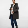 Manteau à capuche