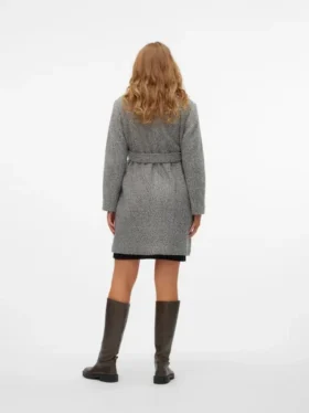 Manteau à col en V