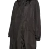 Manteau à col montant et poignets élastiqués