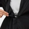 Manteau à col montant et poignets élastiqués