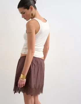 Mini-jupe taille basse Tslani