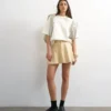 Mini-jupe taille haute Tshanna