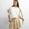 Mini-jupe taille haute Tshanna