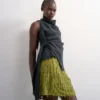 Mini-jupe taille haute Tsrhea