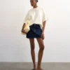 Mini-jupe taille haute Tssilje
