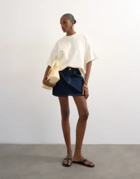 Mini-jupe taille haute Tssilje