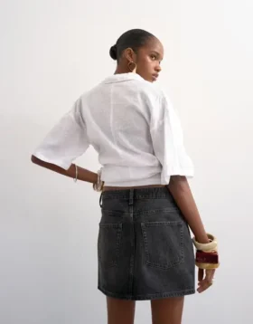 Mini-jupe taille haute Tssilje