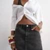 Mini-jupe taille haute Tssilje